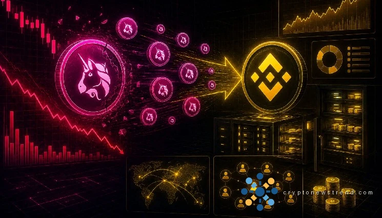 Uniswap Price Slides As Binance Absorbs Millions Of Tokens  – Traders Are Watching