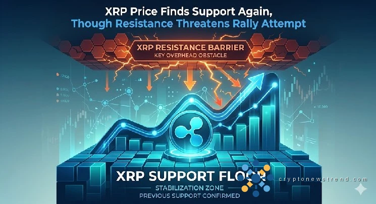 XRP Price Finds Support Again, Though Resistance Threatens Rally Attempt
