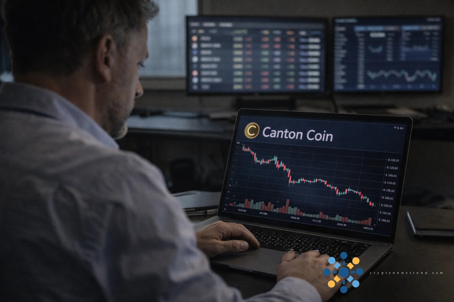Canton (CC) pulls back from highs as bulls struggle below $0.17