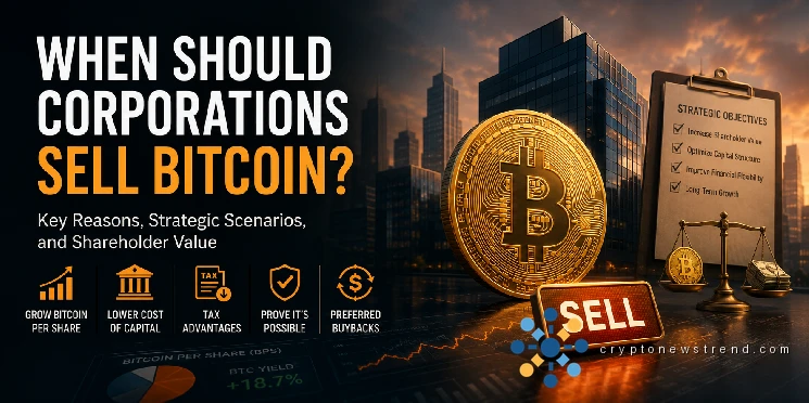 5 Reasons Corporations Should Sell Bitcoin