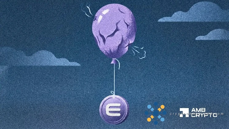 ENJ's Uptrend Prospects Dim: A Dip Below $0.043 Could Be Catastrophic