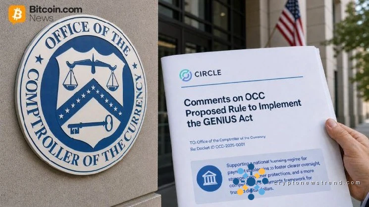 Circle Urges OCC to Finalize Strong GENIUS Act Stablecoin Rules
