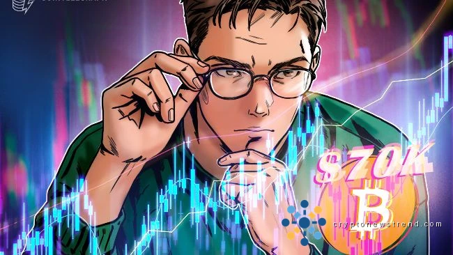 Bitcoin dip buyers place $500M in bids as $70K retest looms