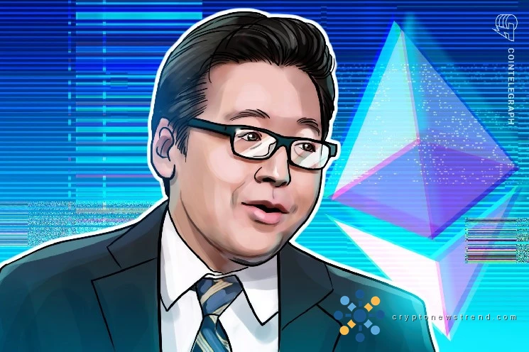 Ether pullback was ‘attractive opportunity’ for 71,672 ETH buy: Bitmine’s Lee