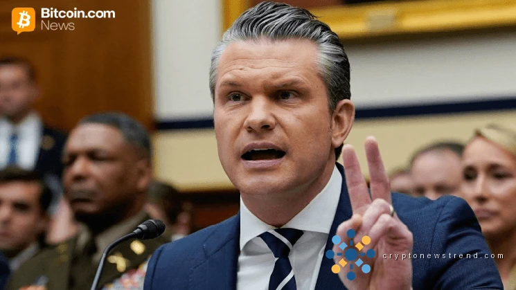 Pentagon Eyes Bitcoin Infrastructure as Strategic Asset, Hegseth Says