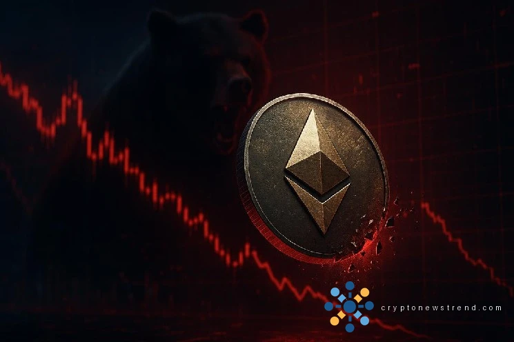 Cryptocurrency market sees Ethereum value dip, nearing critical support zone of $1,968 to $2,005.