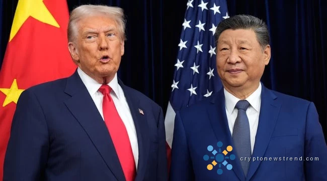 Chinese capital sets stage for high-stakes diplomatic talks between US leader and President Xi in mid-May
