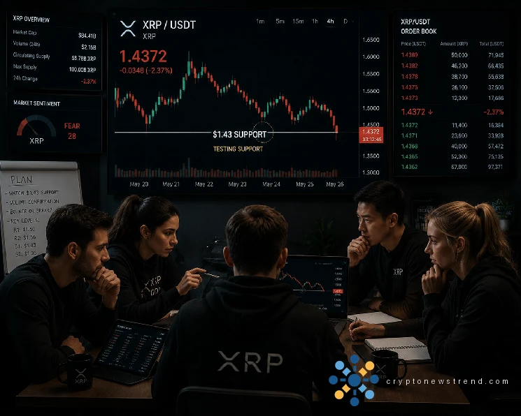 XRP Price Hovers Near Crucial Threshold as Investors Weigh Bullish and Bearish Trends