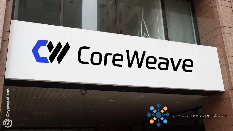 CoreWeave trades close to 2026 peak ahead of Q1 results