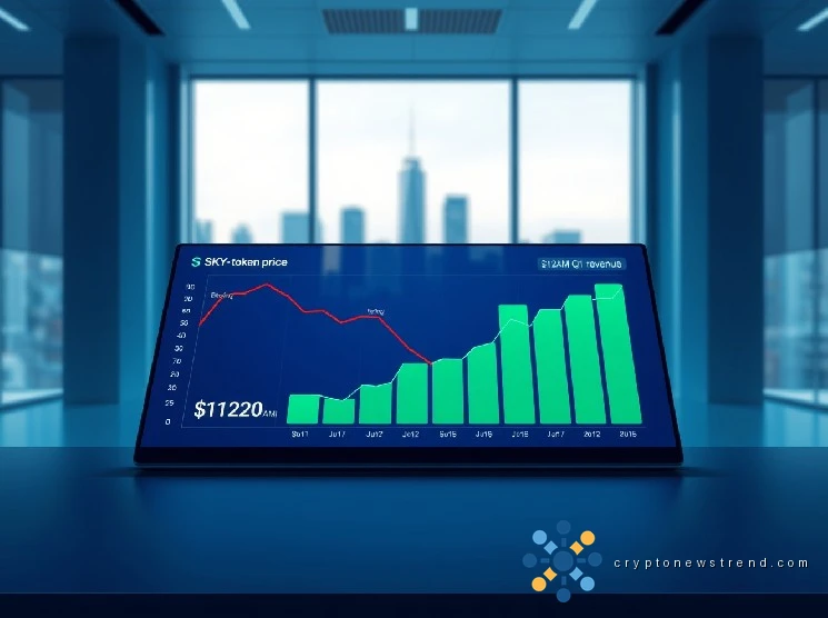Sky Token Price Plunges Despite Record $124M Q1 Revenue as DeFi Giant Chooses Safety Over Returns