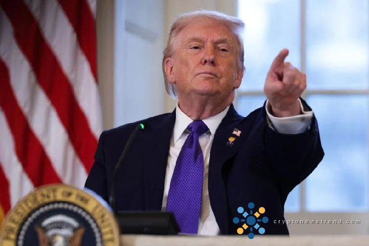 Former President's Eponymous Cryptocurrency Slips Amid Imminent Smartphone Launch
