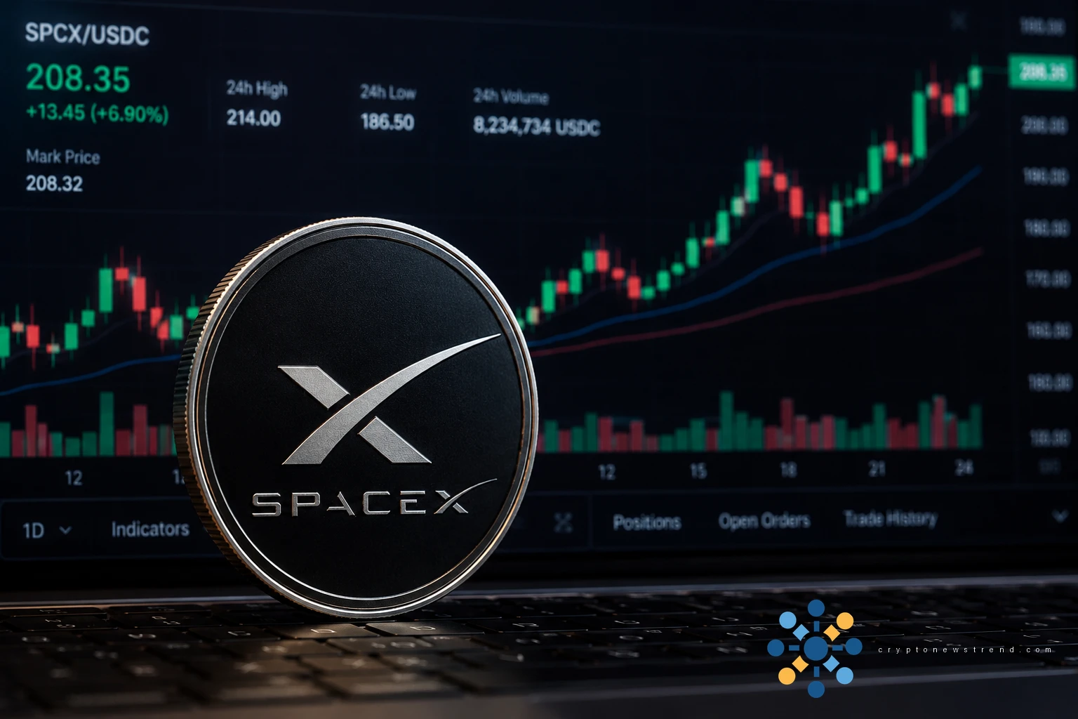 Here’s how crypto traders are already pricing SpaceX ahead of its IPO