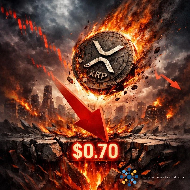 XRP To $0.70 Next? The Case For Another 40% Crash