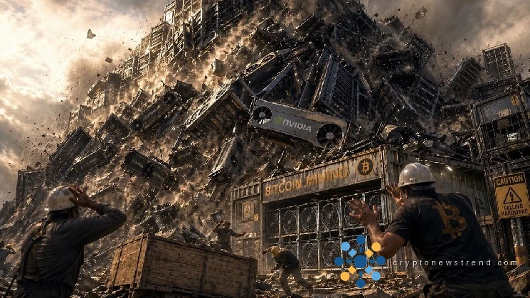 S&P 500's AI holdings surge to levels unseen since the internet boom, leaving Bitcoin mining operations vulnerable.