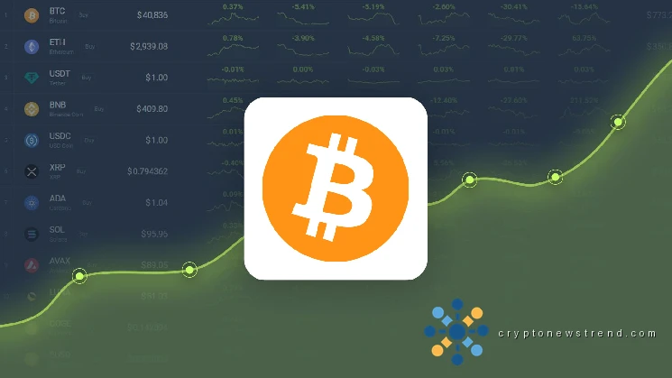 Bitcoin is Predicted to Reach $ 83,354 By May 28, 2026
