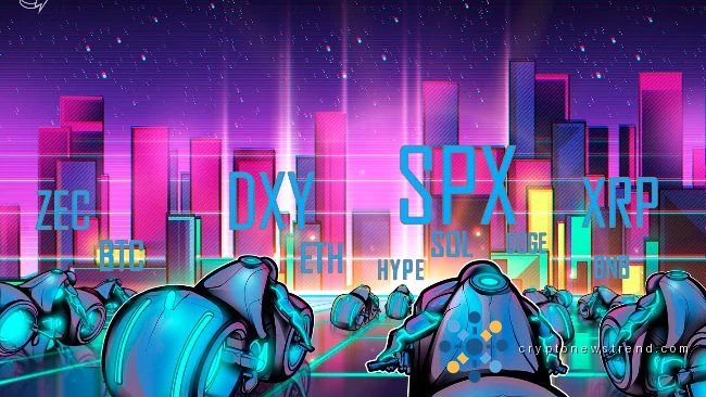 Price predictions 5/25: SPX, DXY, BTC, ETH, XRP, BNB, SOL, DOGE, HYPE, ZEC