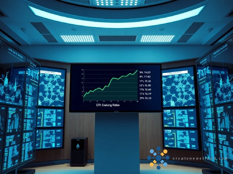 Ethereum Staking Ratio Hits 31% as Long-Term Holder Confidence Grows