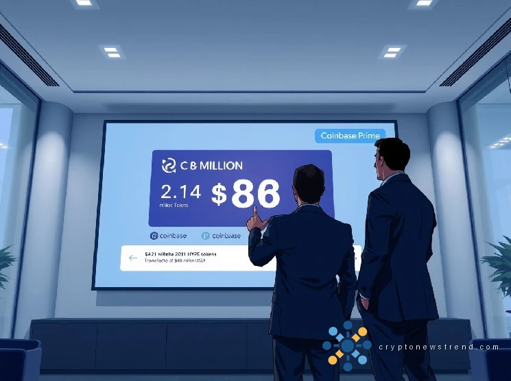 Institutional Power Play Unfolds as Eight-Figure Crypto Asset Shipment Lands at Top Exchange