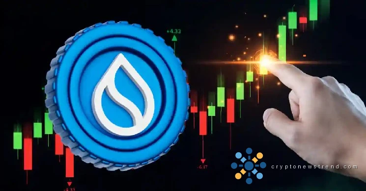 Why is the SUI token price up today?