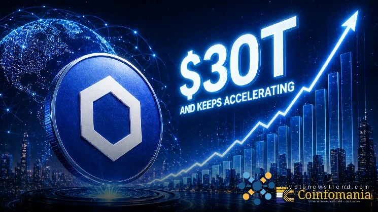 Chainlink Hits $30T And Keeps Accelerating
